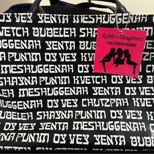 Black and White Tote Bag